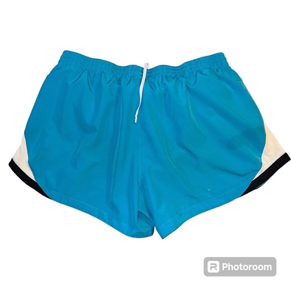 Nike Womens Athletic Running Shorts Blue Summer Workout Casual Lined Large 16 18 - Picture 5 of 9